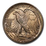 1919-D Walking Liberty Half Dollar MS-64+ PCGS CAC