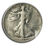 1919-D Walking Liberty Half Dollar VF-20 PCGS