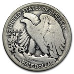 1919-D Walking Liberty Half Dollar VG
