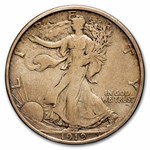 1919-D Walking Liberty Half Dollar XF