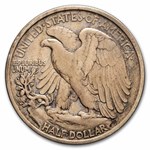 1919-D Walking Liberty Half Dollar XF