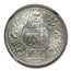 1919 India Silver Rupee George V MS-64 NGC