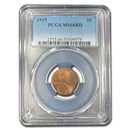 1919 Lincoln Cent MS-66 PCGS (Red)