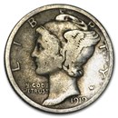 1919 Mercury Dime Good/Fine