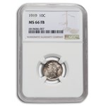 1919 Mercury Dime MS-66 NGC (FB)