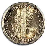 1919 Mercury Dime MS-66 PCGS CAC (FB)