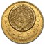 1919 Mexico Gold 20 Pesos AU