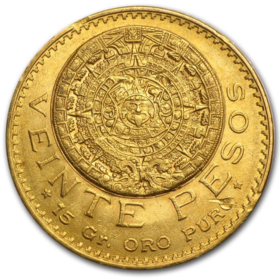 1919 Mexico Gold 20 Pesos XF 1919 Mexico Gold 20 Pesos XF