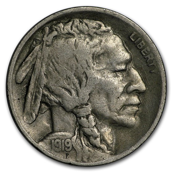 1919-S Buffalo Nickel XF 1919-S Buffalo Nickel XF