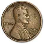 1919-S Lincoln Cent Good-Fine