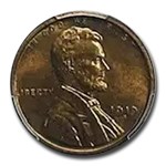 1919-S Lincoln Cent MS-64 PCGS (Red/Brown)