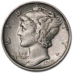 1919-S Mercury Dime AU