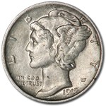 1919-S Mercury Dime XF