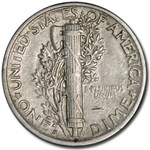 1919-S Mercury Dime XF