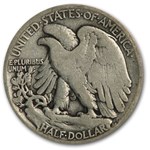 1919-S Walking Liberty Half Dollar VG