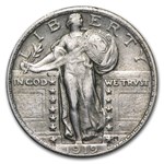 1919 Standing Liberty Quarter AU