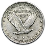 1919 Standing Liberty Quarter AU
