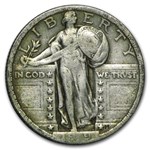1919 Standing Liberty Quarter Fine (Partial Date)