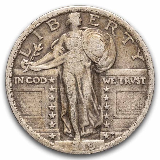 1919 Standing Liberty Quarter VG