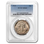 1919 Walking Liberty Half Dollar MS-66 PCGS