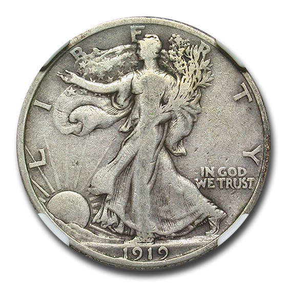 1919 Walking Liberty Half Dollar VF-20 NGC 1919 Walking Liberty Half Dollar VF-20 NGC