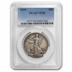 1919 Walking Liberty Half Dollar VF-20 PCGS