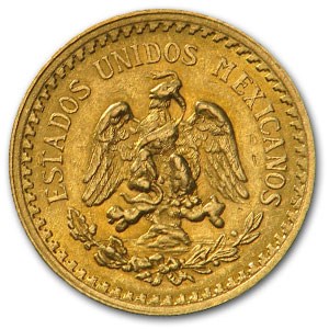 1920/10 Mexico Gold 2 1/2 Pesos Hidalgo XF/AU 1920/10 Mexico Gold 2 1/2 Pesos Hidalgo XF/AU