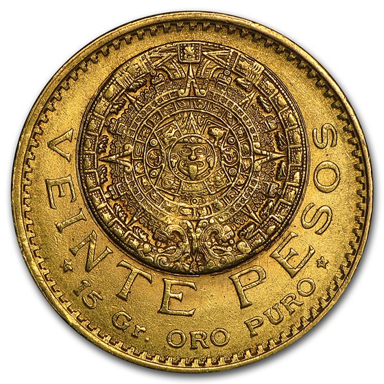 1920/10 Mexico Gold 20 Pesos AU/BU 1920/10 Mexico Gold 20 Pesos AU/BU