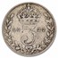 1920-1926 Great Britain Silver 3 Pence George V Avg Circ
