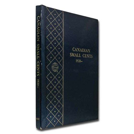 1920-1988 Canada Small Cent Set Avg Circ-BU (Complete in Album) 1920-1988 Canada Small Cent Set Avg Circ-BU (Complete in Album)