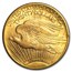 1920 $20 Saint-Gaudens Gold Double Eagle AU
