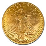 1920 $20 St Gaudens Gold Double Eagle MS-62 PCGS