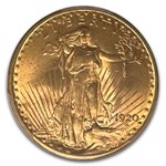 1920 $20 St Gaudens Gold Double Eagle MS-64 PCGS