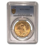 1920 $20 St Gaudens Gold Double Eagle MS-64 PCGS