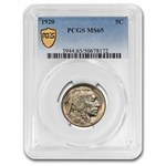 1920 Buffalo Nickel MS-65 PCGS