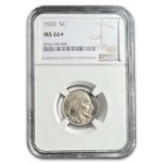 1920 Buffalo Nickel MS-66+ NGC