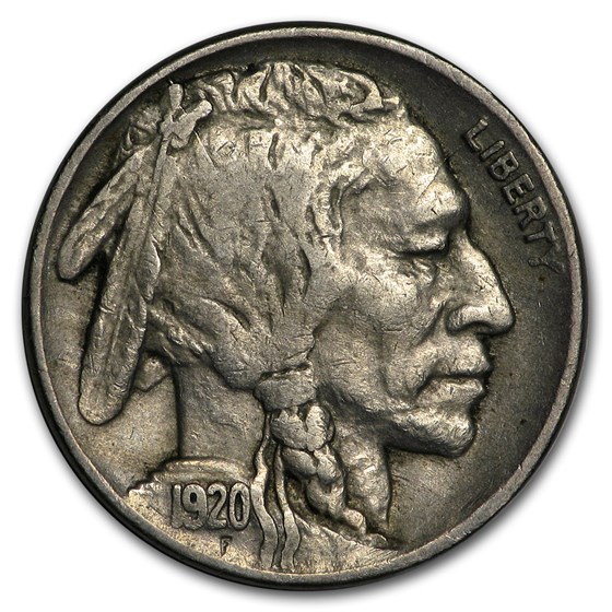 1920 Buffalo Nickel VF 1920 Buffalo Nickel VF