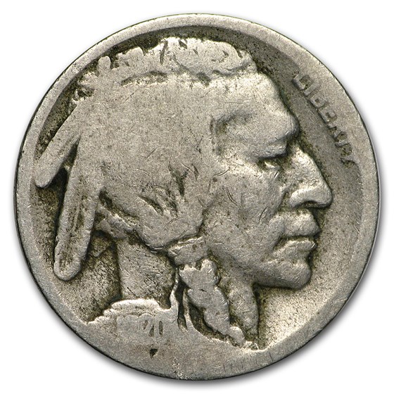 1920-D Buffalo Nickel AG