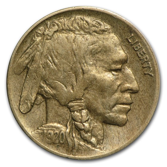 1920-D Buffalo Nickel XF 1920-D Buffalo Nickel XF