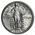 1920-D Standing Liberty Quarter AU