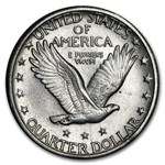 1920-D Standing Liberty Quarter AU
