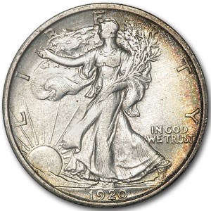 1920-D Walking Liberty Half Dollar AU Details (Cleaned) 1920-D Walking Liberty Half Dollar AU Details (Cleaned)