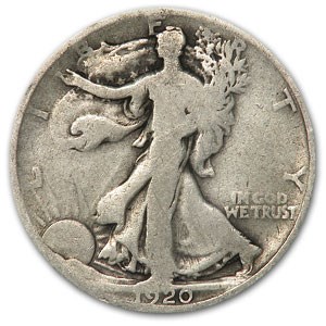 1920-D Walking Liberty Half Dollar Good
