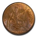 1920 Great Britain Penny George V MS-65 PCGS (Brown)