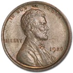 1920 Lincoln Cent BU (Brown)