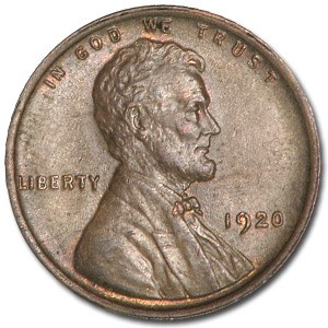 1920 Lincoln Cent BU (Brown) 1920 Lincoln Cent BU (Brown)