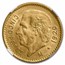 1920-M Mexico Gold 5 Pesos AU-58 NGC