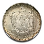 1920 Maine Centennial Half Dollar Commem MS-67 NGC (Toned)