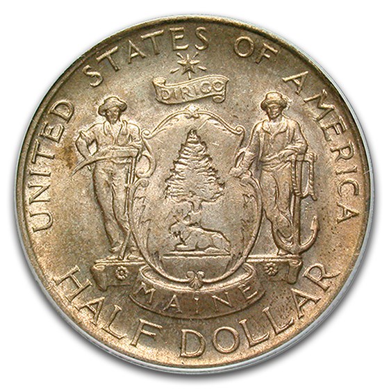 1920 Maine Centennial Half Dollar MS-64 PCGS