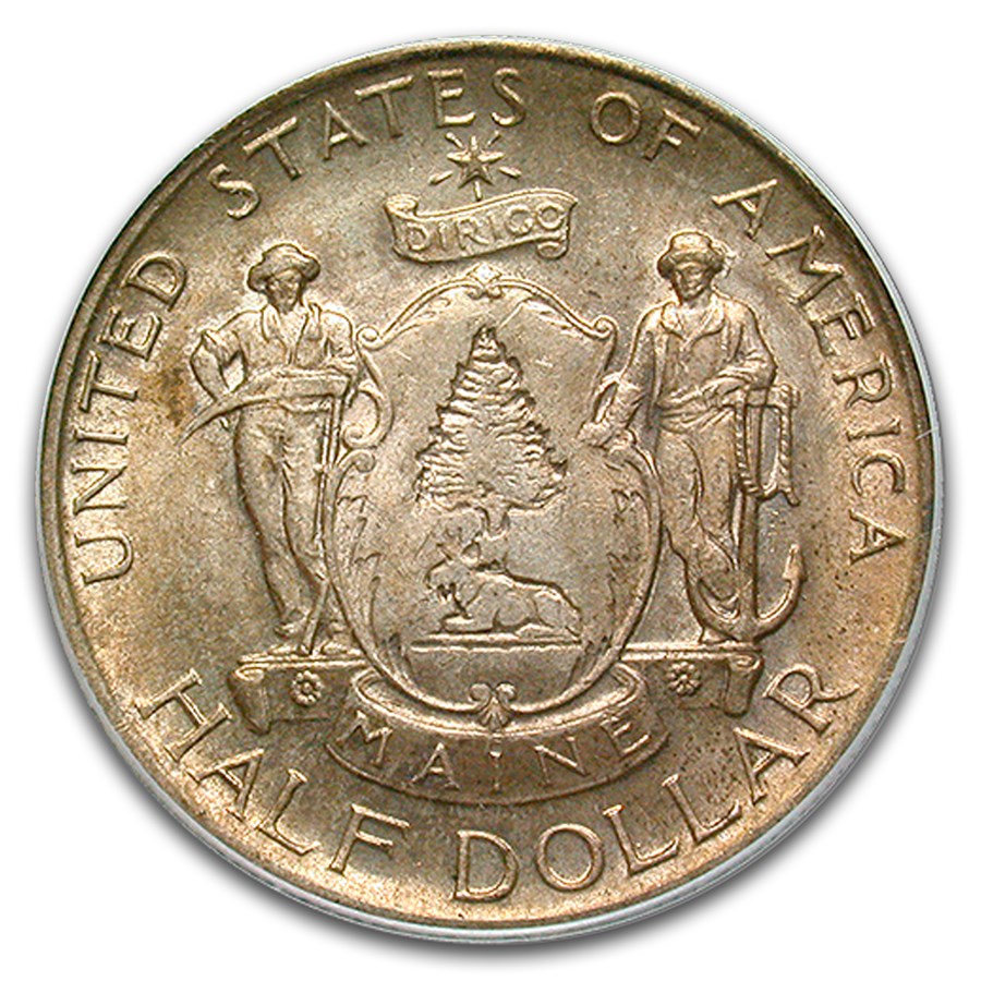 1920 Maine Centennial Half Dollar MS-64 PCGS